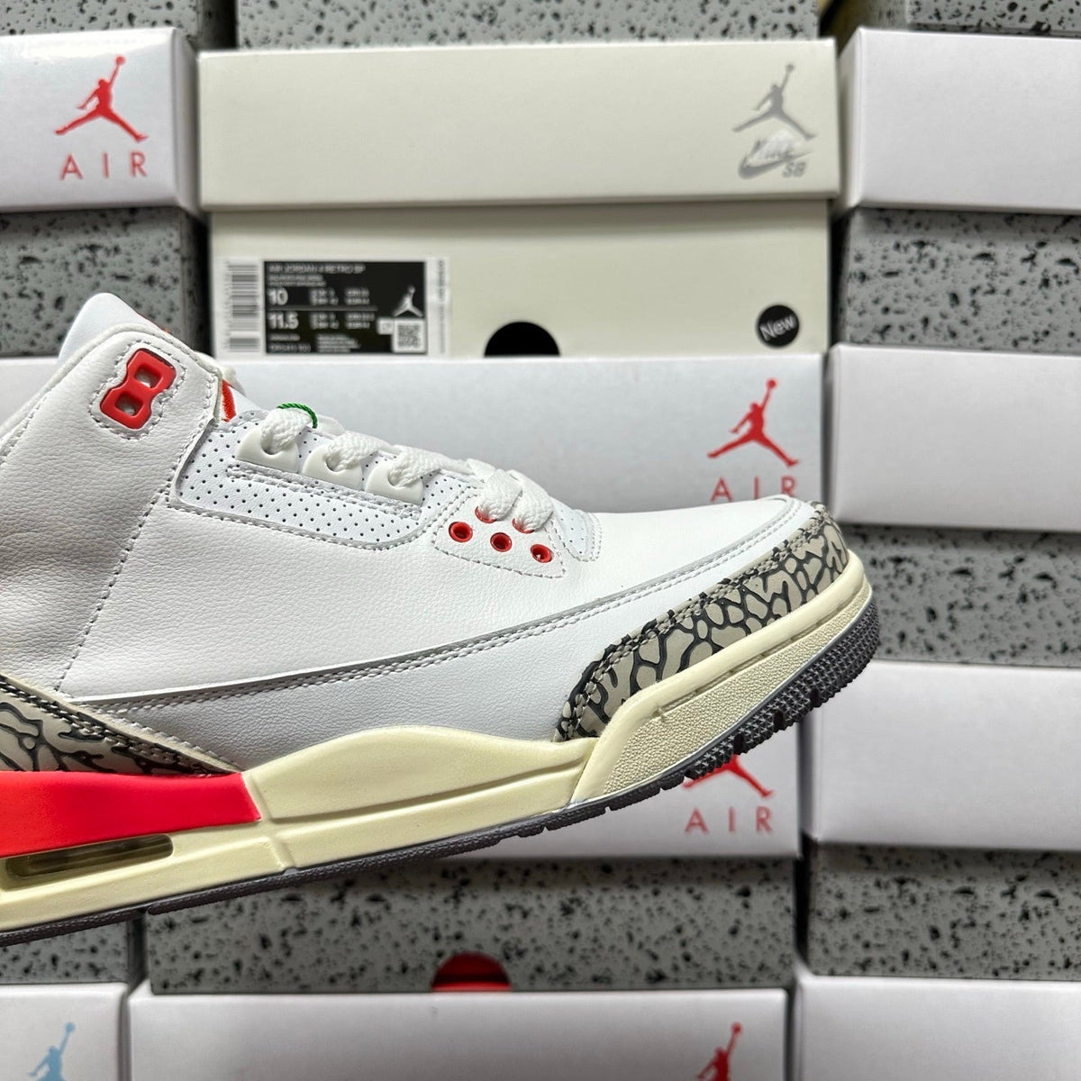 Jordan 3 Retro Georgia Peach