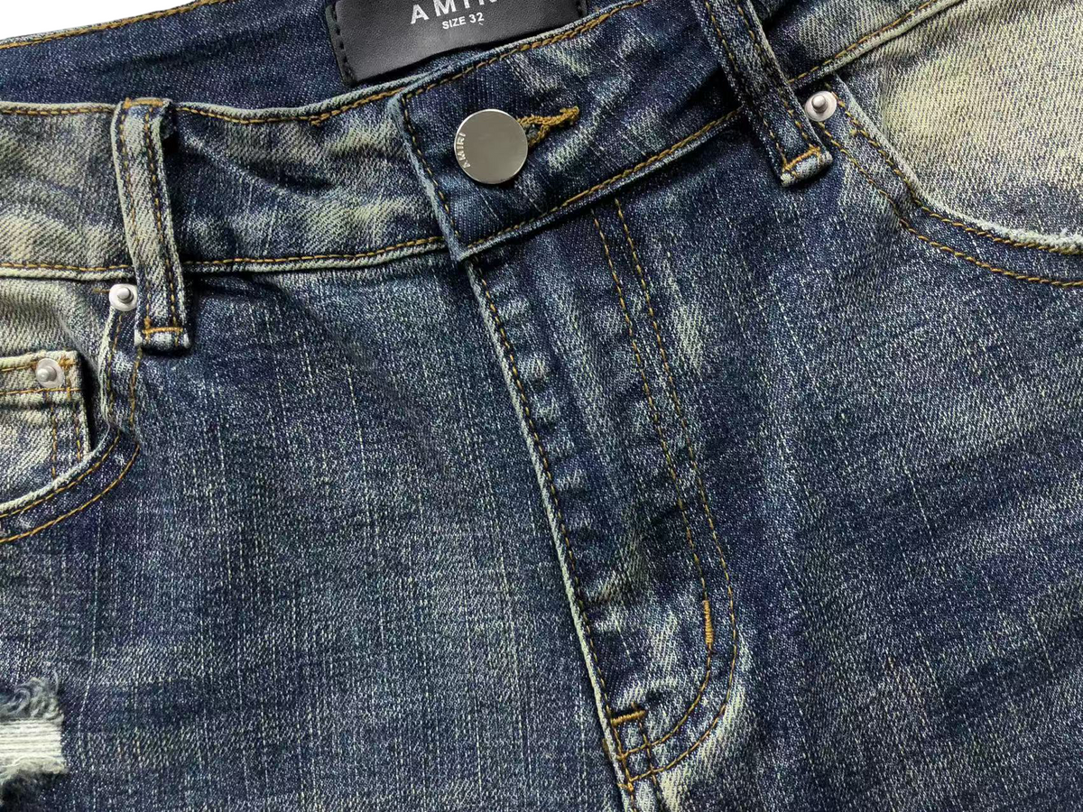 AMIRI Baggy Denim Jeans Blue