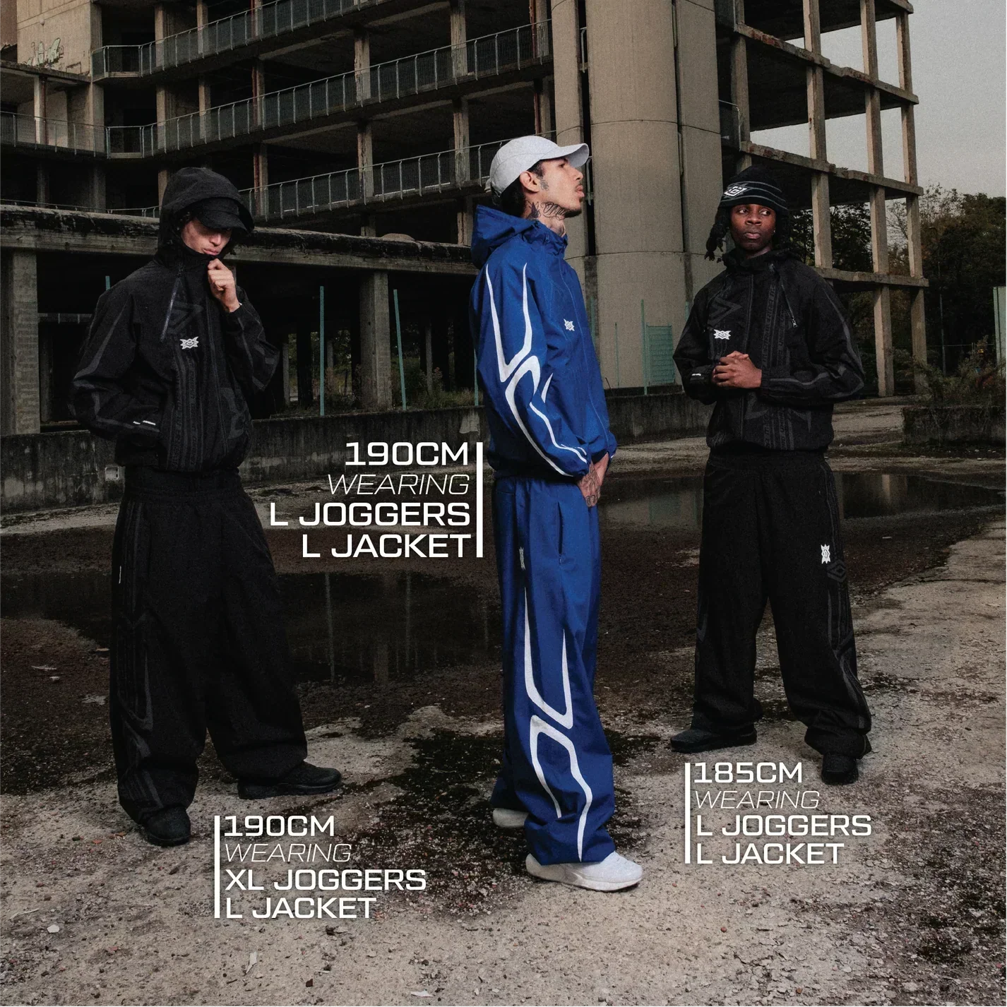 MERTRA x Umbro Technical Jogging Blue
