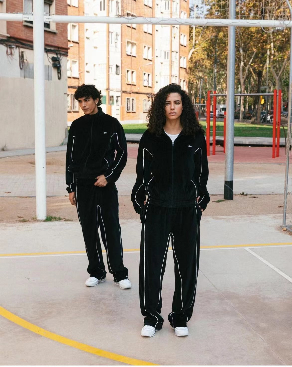 6PM Velvet Jacket Black