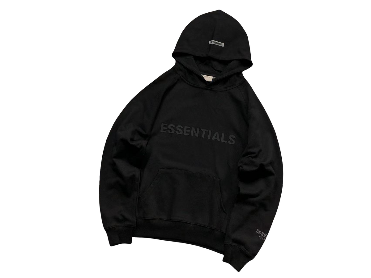 Fear Of God Essentials Hoodie Black