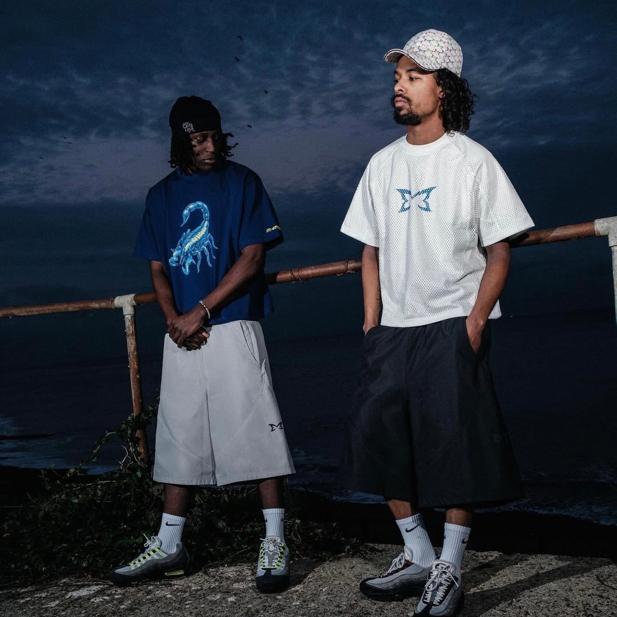 MERTRA Scorpion Tee Blue