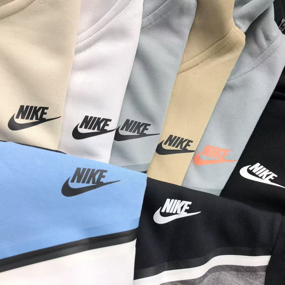Nike Tech Fleece 2024 Zip Hoodie Grey/Blue/Orange