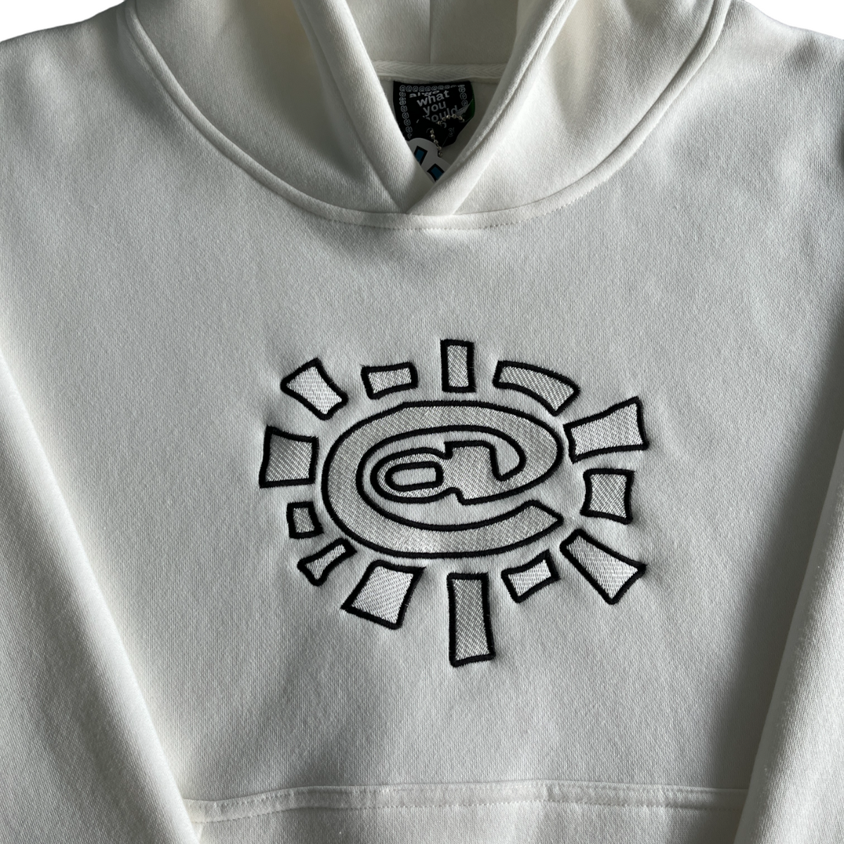 ADWYSD Classic Hoodie White/Black
