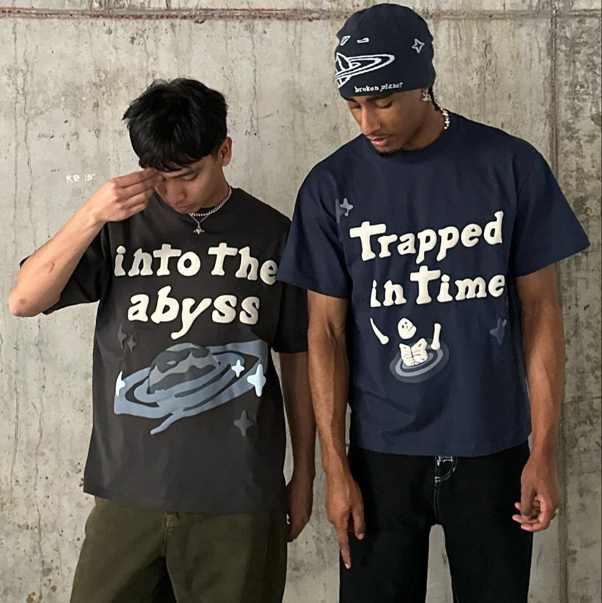 Broken Planet Into The Abyss Tee Soot Black