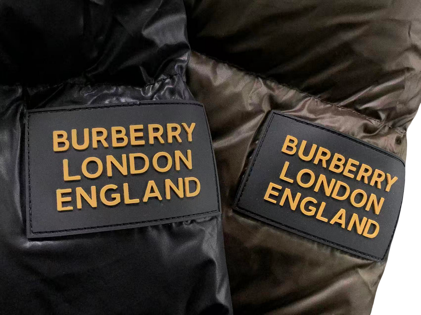 Burberry London Puffer Jacket Khaki