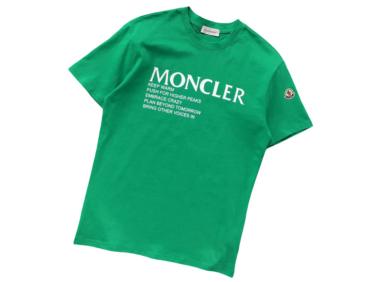Moncler Citation Tee Green