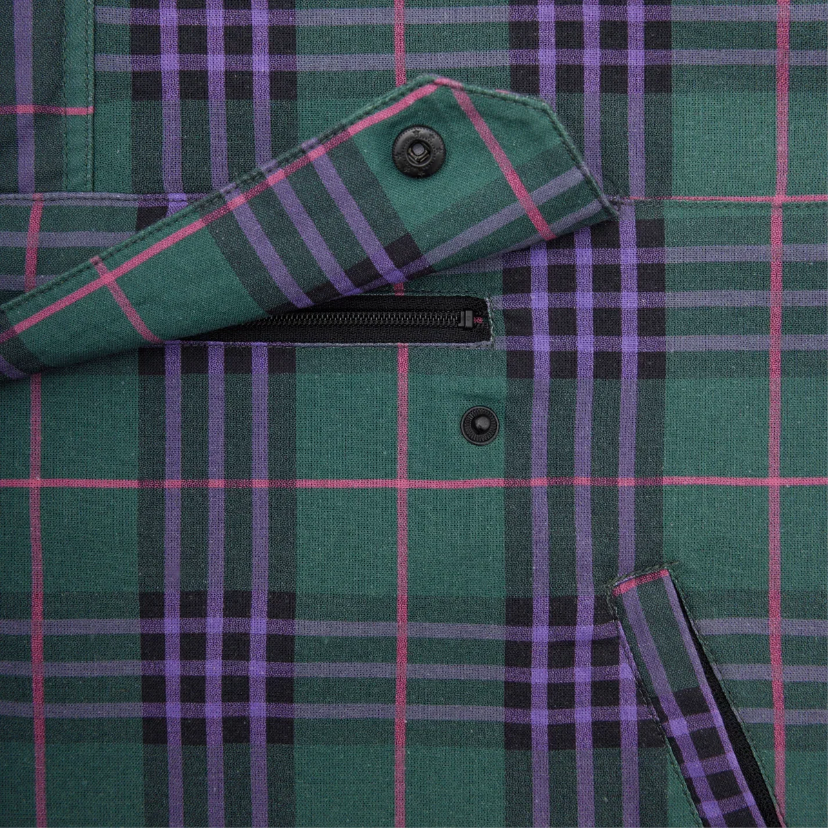 MERTRA Tartan Jacket Green
