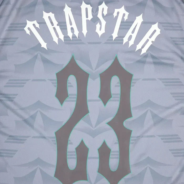 Trapstar Monogram Jersey Grey/Sea Blue