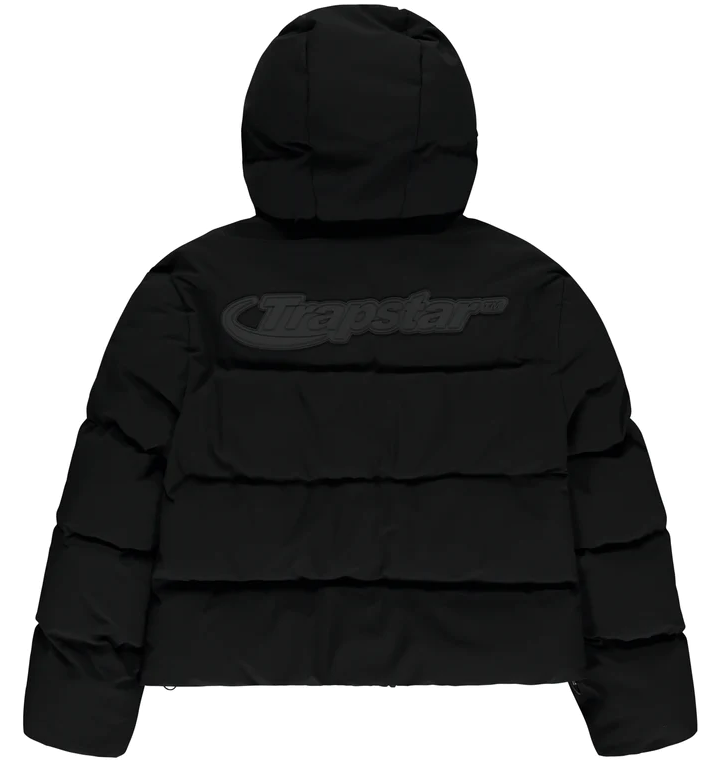 Trapstar Hyperdrive Technical Puffer Jacket Blackout Edition