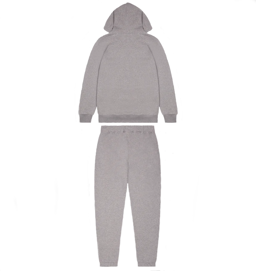 Trapstar Chenille Decoded Hoodie Tracksuit Grey Ice Flavours