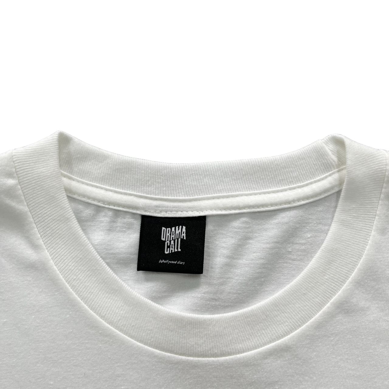 Drama Call Classic Tee White/Black