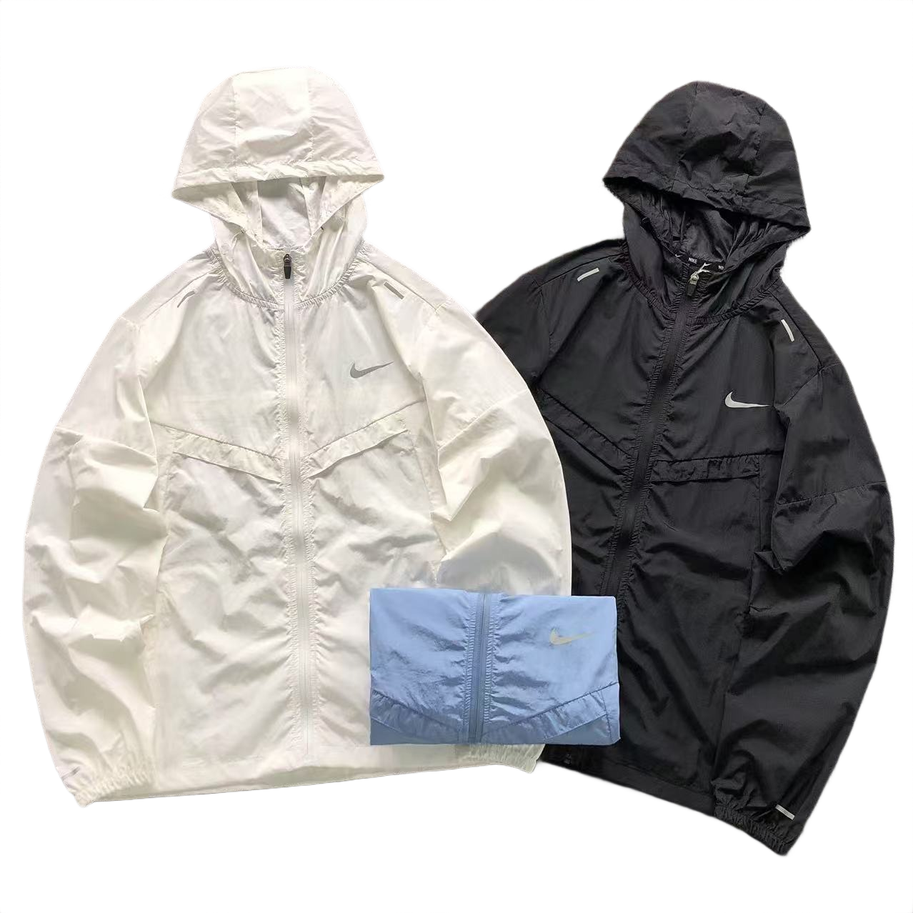 Nike Windrunner Hooded Windbreaker Blue