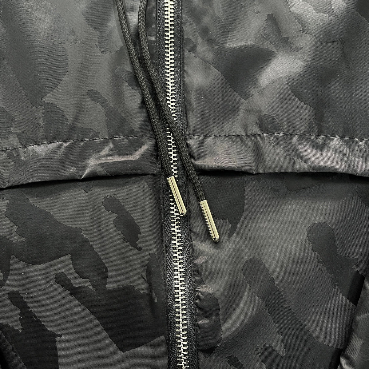 Trapstar Irongate T Jacquard Windbreaker Jacket Black