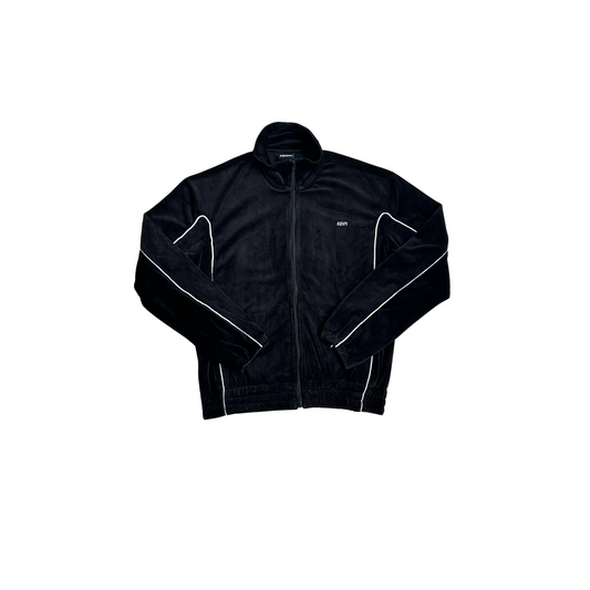 6PM Velvet Jacket Black