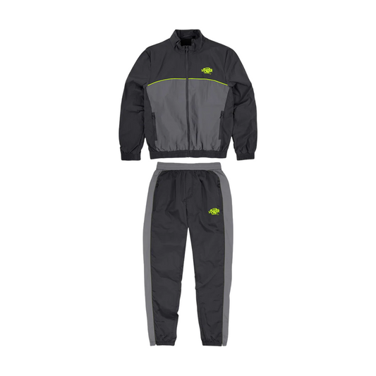 Syna World Shellsuit Black/Grey/Volt