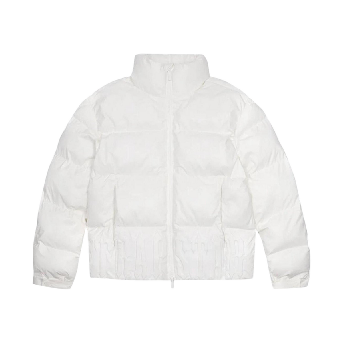 Trapstar Irongate Embossed Puffer Jacket White