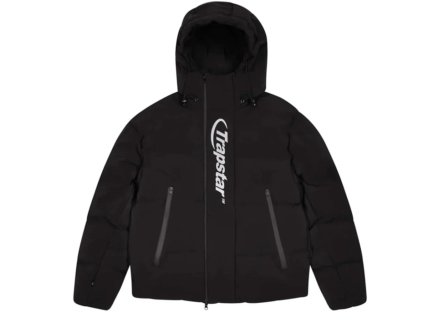 Trapstar Hyperdrive Technical Puffer Jacket Black/White