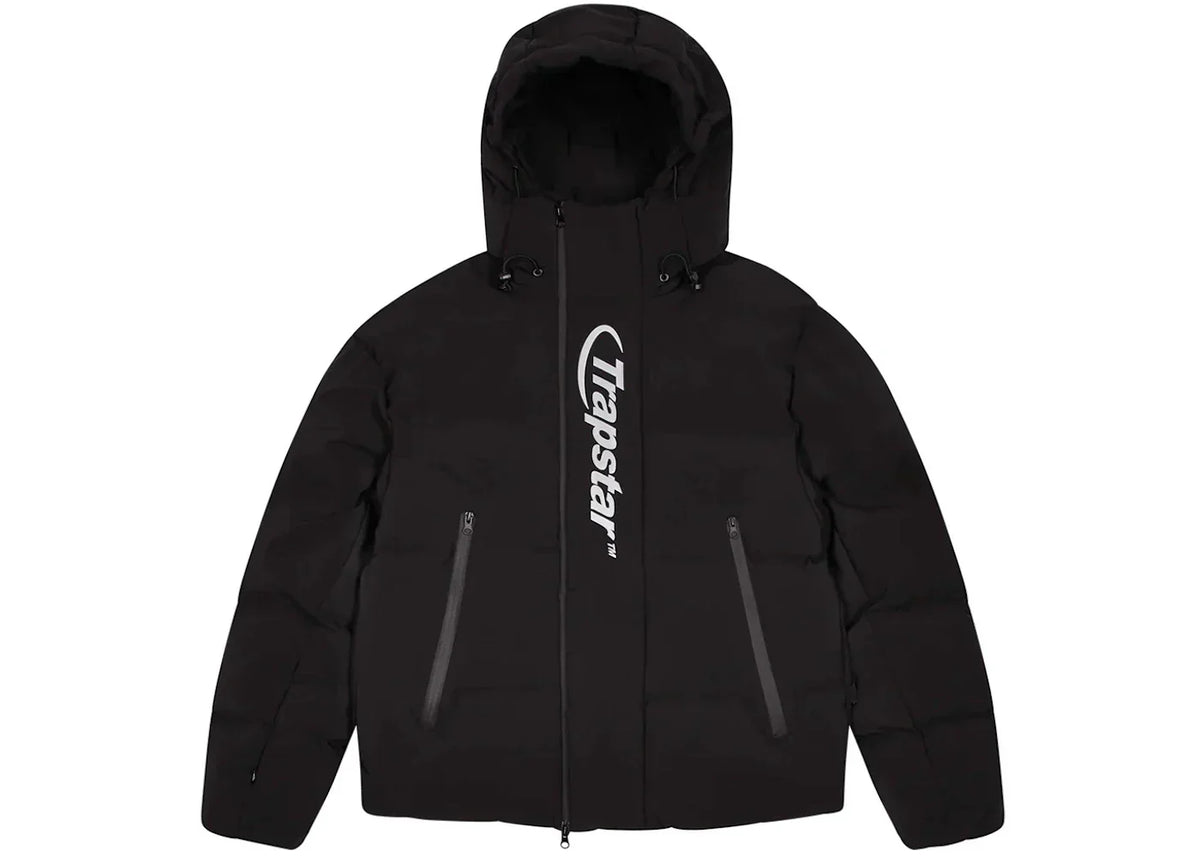 Trapstar Hyperdrive Technical Puffer Jacket Black/White