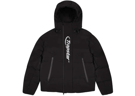 Trapstar Hyperdrive Technical Puffer Jacket Black/White