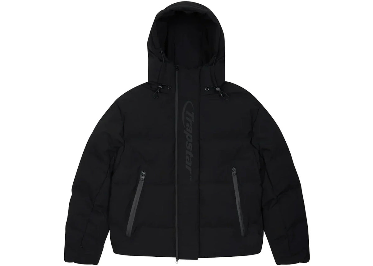 Trapstar Hyperdrive Technical Puffer Jacket Blackout Edition