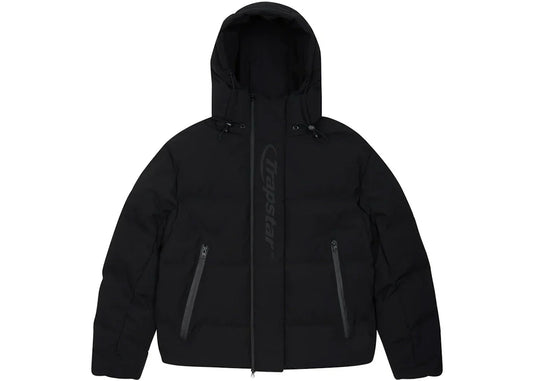 Trapstar Hyperdrive Technical Puffer Jacket Blackout Edition
