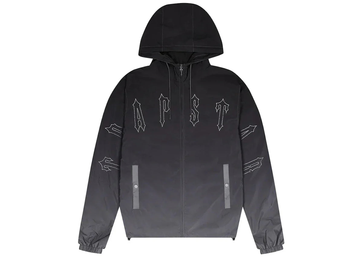 Trapstar Irongate Windbreaker Jacket Black Gradient
