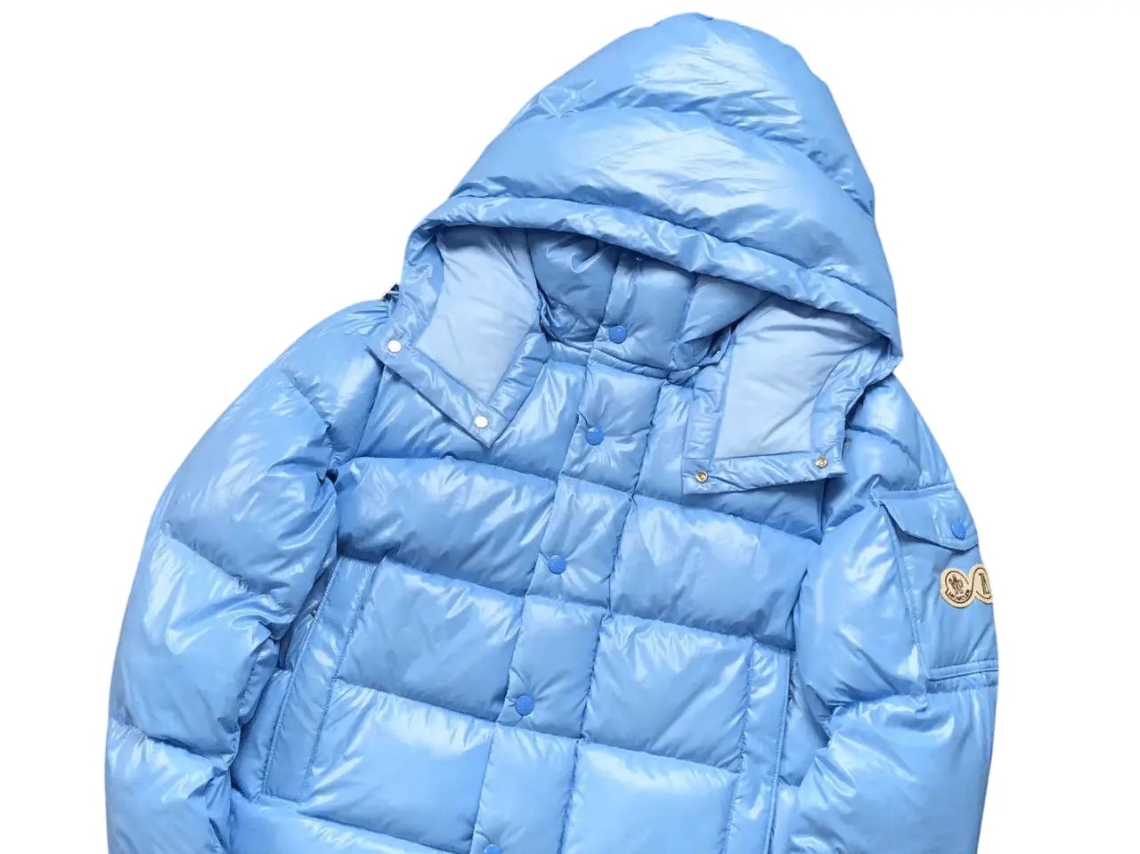 Moncler Maya 70th Anniversary Down Jacket Blue