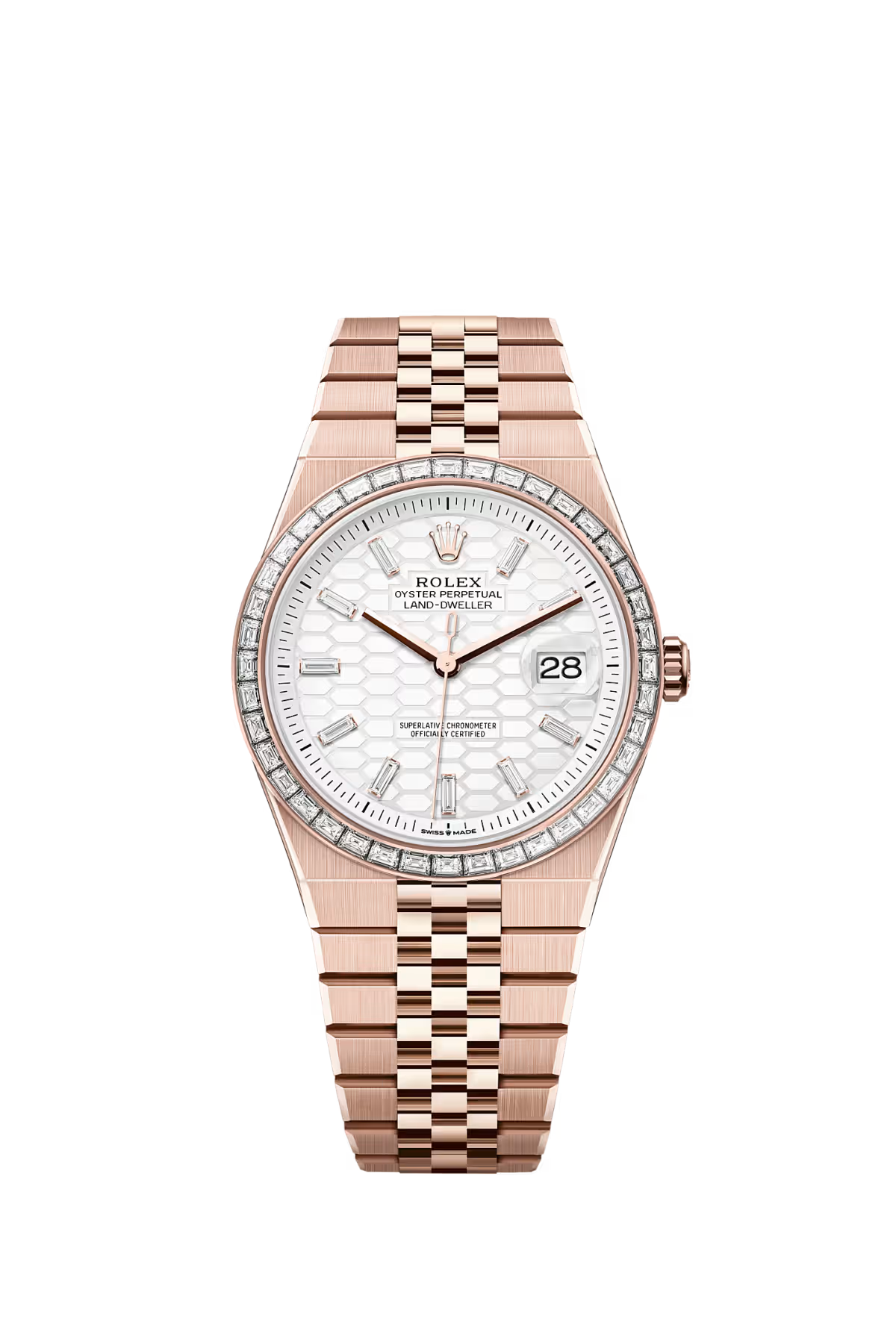 RoIex Land-Dweller 40 Diamonds Everose Gold